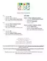 Free download Kids Schedule March 2016 free photo or picture to be edited with GIMP online image editor