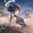 Kisaki Blue Archive Live Wallpaper  screen for extension Chrome web store in OffiDocs Chromium