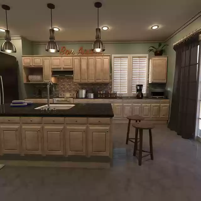 Free download Kitchen Interior Stool -  free illustration to be edited with GIMP online image editor