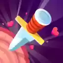 Knife Hit Game  screen for extension Chrome web store in OffiDocs Chromium