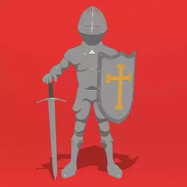Free download Knight 3D Medieval -  free illustration to be edited with GIMP free online image editor