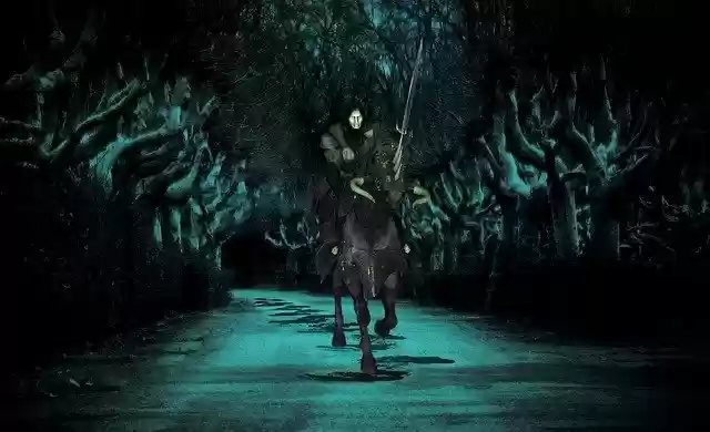 Free download Knight Horse Ghost -  free illustration to be edited with GIMP free online image editor