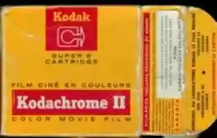 Free download Kodak Kodachrome 2 - Super 8 Cartridge Box free photo or picture to be edited with GIMP online image editor
