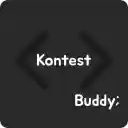 Kontest Buddy  screen for extension Chrome web store in OffiDocs Chromium