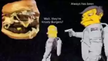 Free download Krusty Burgers meme free photo or picture to be edited with GIMP online image editor