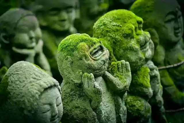 Free download kyoto japan statue jizo japanese free picture to be edited with GIMP free online image editor