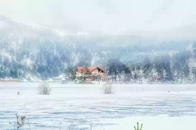 Free download Lacquer Winter Landscape -  free free photo or picture to be edited with GIMP online image editor