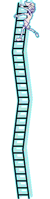 Free download Ladder Height Aspiration -  free illustration to be edited with GIMP free online image editor