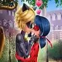Ladybug Miraculous Kiss  screen for extension Chrome web store in OffiDocs Chromium