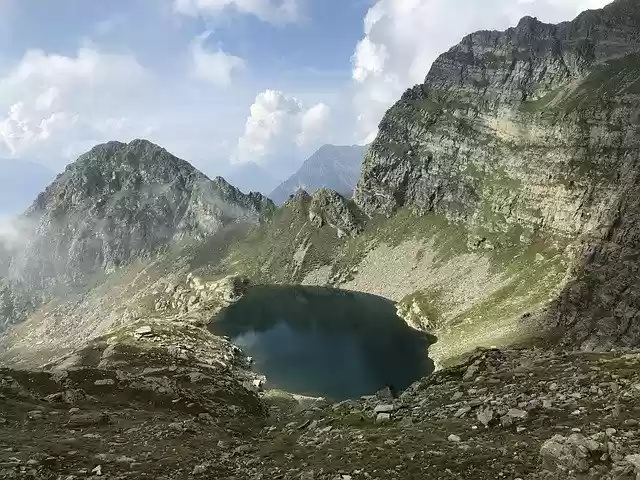 Free download Lago Di Canee Alpine Route Alps -  free photo or picture to be edited with GIMP online image editor