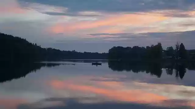 Free download Lake Evening Nature -  free photo or picture to be edited with GIMP online image editor