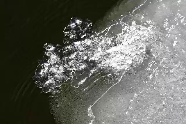 Free download Lake Frozen Ice On The -  free photo or picture to be edited with GIMP online image editor