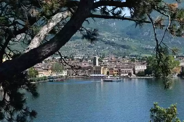 Free download Lake Garda Riva Del The Path -  free free photo or picture to be edited with GIMP online image editor