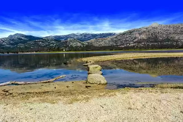Free download lake landscape nature reservoir free picture to be edited with GIMP free online image editor