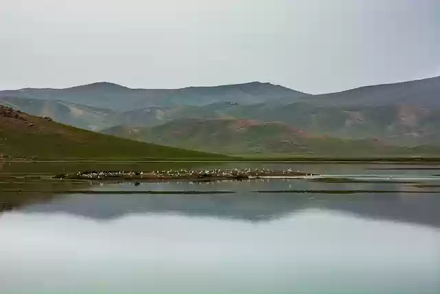Free download lake mountains nature mongolia free picture to be edited with GIMP free online image editor