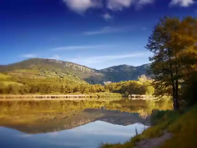 Free download Lake Reflection Nature -  free photo or picture to be edited with GIMP online image editor
