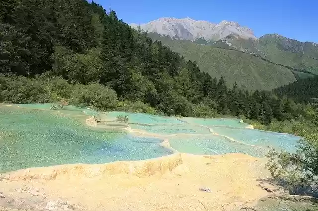 Free download Lake Sichuan Jiuzhaigou -  free photo or picture to be edited with GIMP online image editor