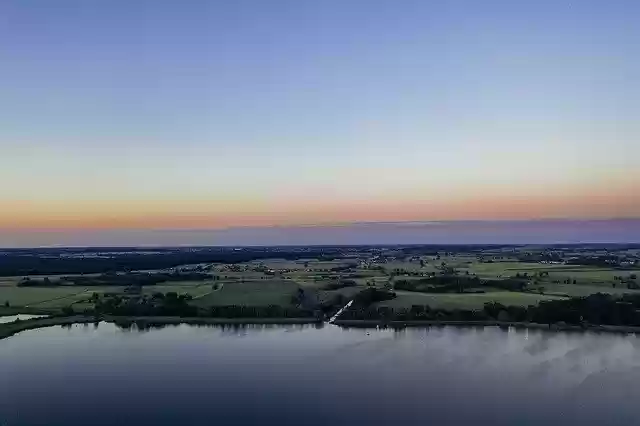 Free download Lake Sunset Sunrise -  free photo or picture to be edited with GIMP online image editor