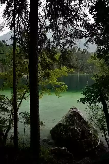 Free download Lake Trees Mountains -  free photo or picture to be edited with GIMP online image editor