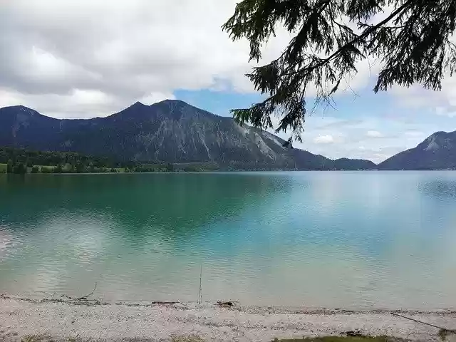 Free download Lake Walchensee Bavaria -  free photo or picture to be edited with GIMP online image editor