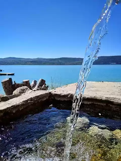 Free download Lake Water Fountain -  free photo or picture to be edited with GIMP online image editor