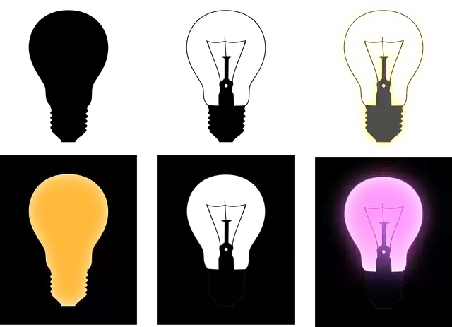 Free download Lamp Idea Colors - Free vector graphic on Pixabay free illustration to be edited with GIMP free online image editor