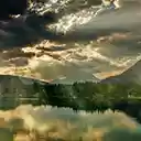 landscape lake sunlight  screen for extension Chrome web store in OffiDocs Chromium