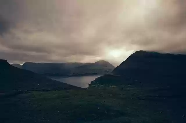 Free download Landscape Mountains Sunset -  free photo or picture to be edited with GIMP online image editor