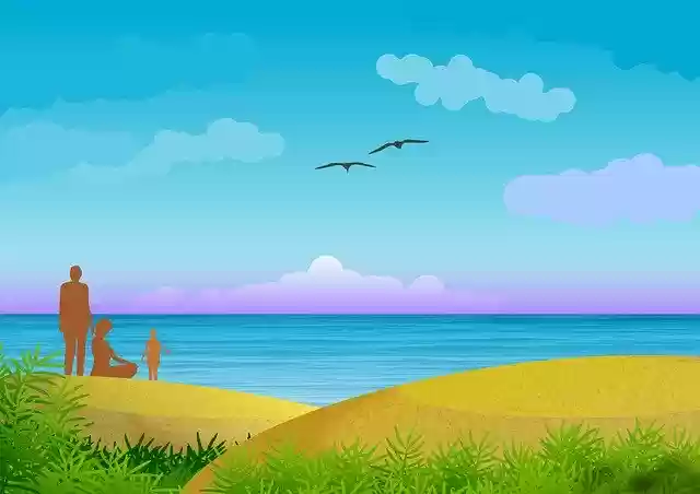 Free download Landscape Nature Beach free illustration to be edited with GIMP online image editor