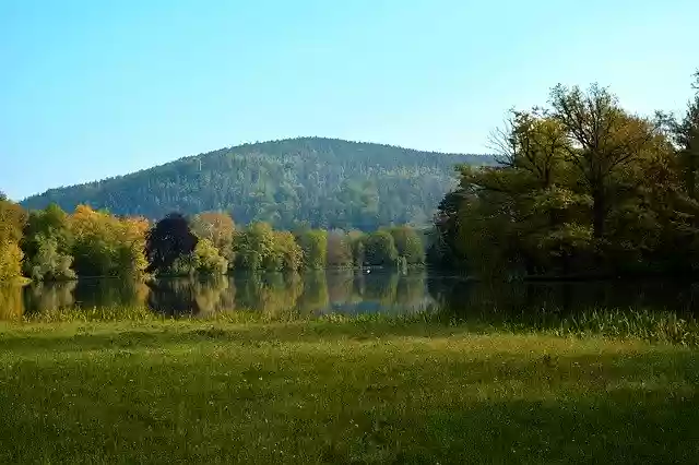 Free download Landscape Park Greiz Lake -  free photo or picture to be edited with GIMP online image editor