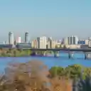 Landscape Photography of the Paton Bridge in Kyiv, Ukraine  screen for extension Chrome web store in OffiDocs Chromium