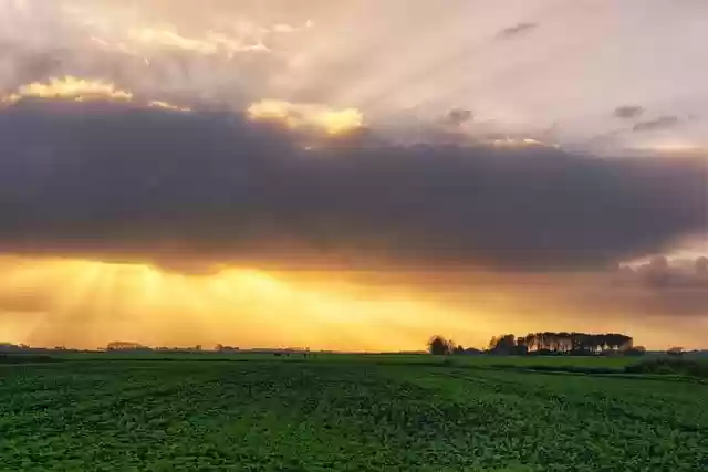 Free download landscape sunset clouds outdoors free picture to be edited with GIMP free online image editor