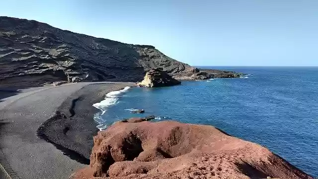 Free download Lanzarote Sea Coast -  free photo or picture to be edited with GIMP online image editor