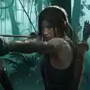 Lara Croft  screen for extension Chrome web store in OffiDocs Chromium