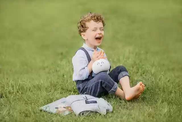 Free download laughing one person barefoot free picture to be edited with GIMP free online image editor