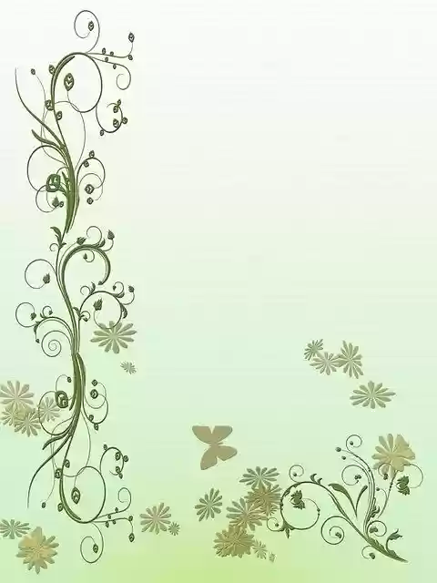 Free download Leaf Floral Wallpaper -  free illustration to be edited with GIMP free online image editor
