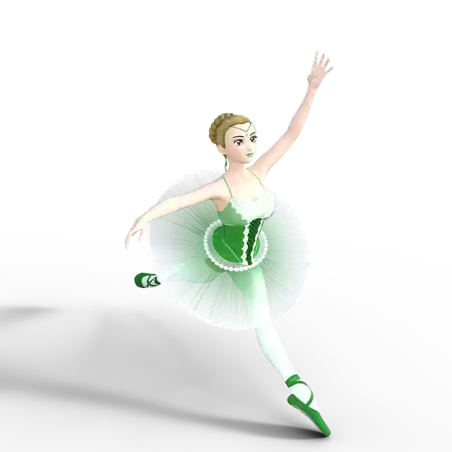 Free download Leap Dance Green -  free illustration to be edited with GIMP free online image editor