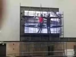 Free download LED Display Installation free photo or picture to be edited with GIMP online image editor