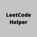 Leetcode Helper  screen for extension Chrome web store in OffiDocs Chromium