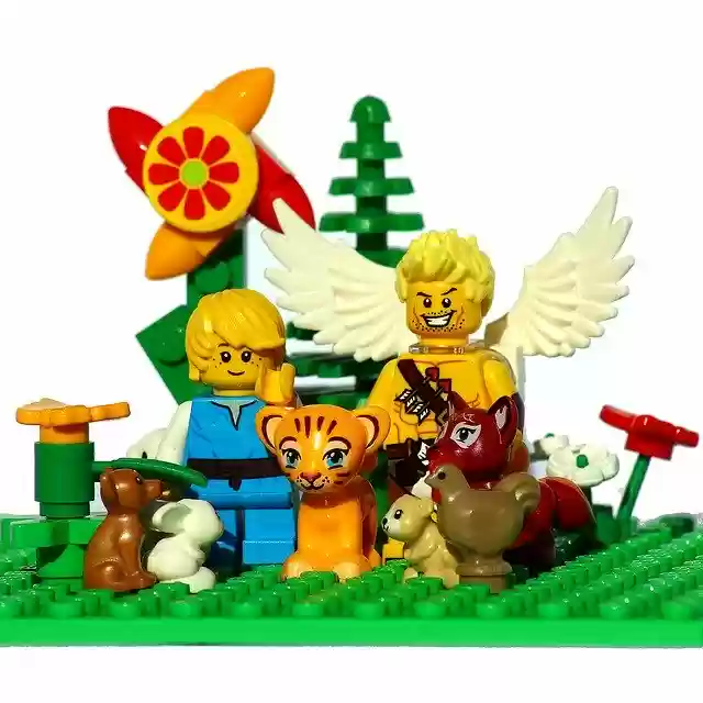 Free download Lego Mini Figures Animals -  free photo or picture to be edited with GIMP online image editor