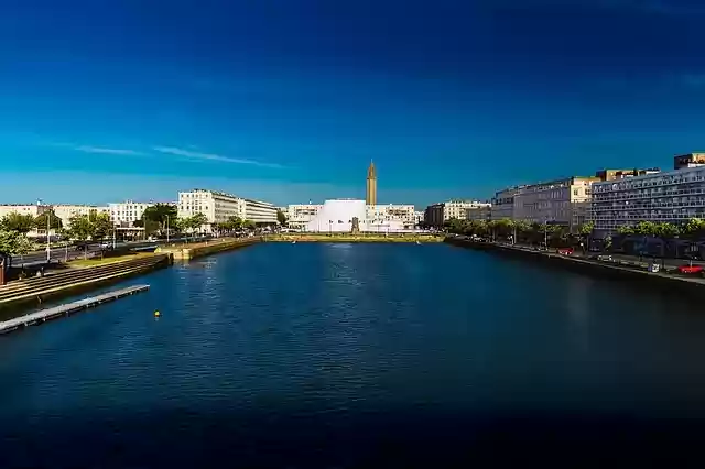 Free download le havre basin du commerce normandy free picture to be edited with GIMP free online image editor