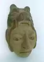 Free download Lenca Indian Terracotta Mask (Reproduction) free photo or picture to be edited with GIMP online image editor