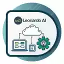 Leonardo AI bulk image downloader Free version  screen for extension Chrome web store in OffiDocs Chromium