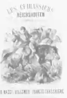 Free download Les cuirassiers de Reichshoffen sheet music cover free photo or picture to be edited with GIMP online image editor