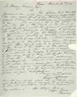 Carta de download grátis, 24 de março de 1850, foto grátis ou imagem a ser editada com o editor de imagens online GIMP