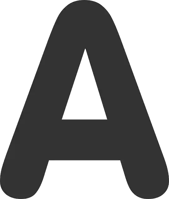 Free download Letter A Black - Free vector graphic on Pixabay free illustration to be edited with GIMP free online image editor