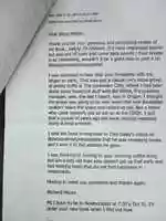 Free download Letter from poet Richard Moore to Doug Holder free photo or picture to be edited with GIMP online image editor