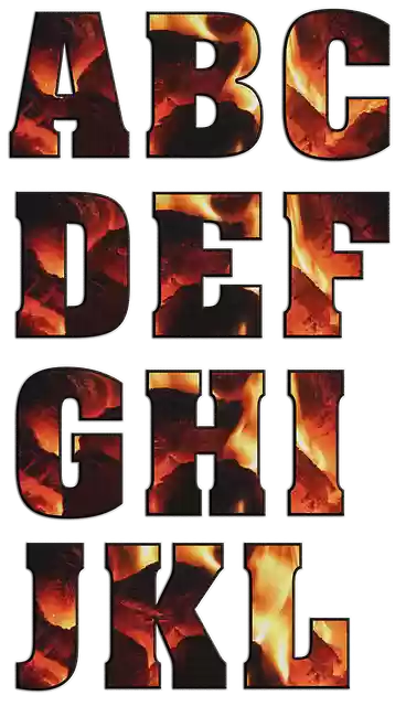 Free download Letters Alphabet Numbers -  free illustration to be edited with GIMP free online image editor