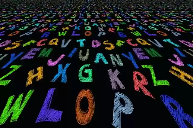 Free download Letters School Learn -  free illustration to be edited with GIMP free online image editor