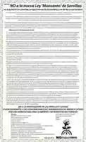 Free download Ley De Semillasa 082014 Page 001 free photo or picture to be edited with GIMP online image editor